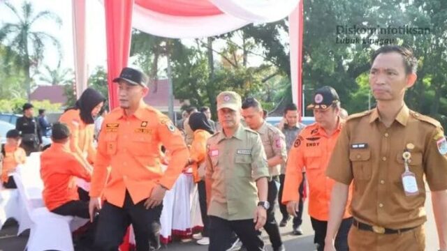 Wali Kota Lubuk Linggau Hadiri Apel Kesiapsiagaan Karhutla