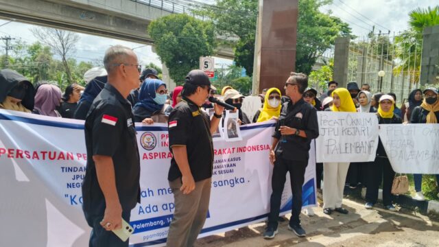 PPAM Indonesia Gelar Aksi Damai di Kejati Sumsel, Desak Evaluasi Kinerja JPU Kasus Zaikal Aziz